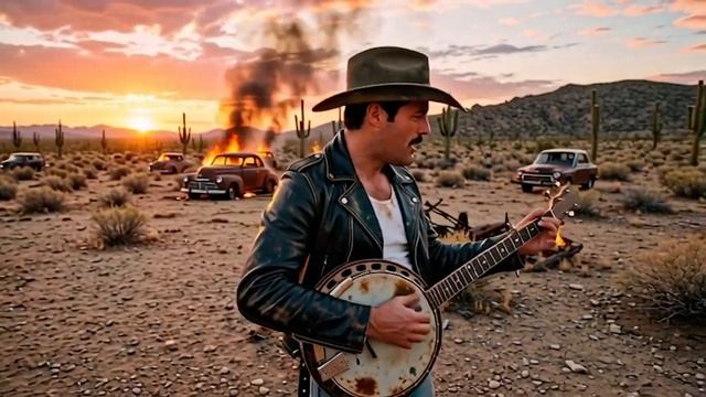Bohemian Rhapsody ☠️ Banjo Fingerstyle (Dark Country Cover)